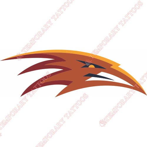 Atlanta Thrashers Customize Temporary Tattoos Stickers NO.67